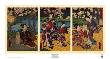 Triptych Of Prince Genji by Utagawa Kunisada Limited Edition Print