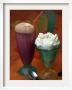 Ka-Dinks 5-Ounce Sundae Glassesand 17-Ounce Soda Glasses, Concord, New Hampshire by Larry Crowe Limited Edition Print
