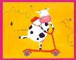 Scooter Ride by Lechat Limited Edition Print
