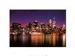 New York Skyline At Night by Bill Ross Limited Edition Print