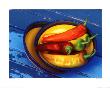 Bowl Of Chillies by Michelle Garrett Limited Edition Pricing Art Print