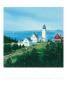 Lighthouse In The Pines by Sally Caldwell-Fisher Limited Edition Print
