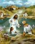 Baptism At River's Edge by Lopez Limited Edition Pricing Art Print