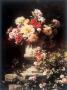 Peonies And Roses by Louis-Marie Lemaire Limited Edition Print