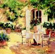 Country Courtyard by Allayn Stevens Limited Edition Pricing Art Print
