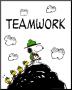 Peanuts: Teamwork by Charles Schulz Limited Edition Pricing Art Print