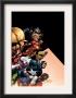 Avengers #500 Cover: Captain America, Iron Man, Vision, Scarlet Witch, Giant Man And Avengers by David Finch Limited Edition Print