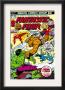Fantastic Four N166 Cover: Hulk, Thing, Mr. Fantastic, Invisible Woman And Human Torch Fighting by George Perez Limited Edition Pricing Art Print