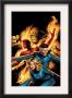 Marvel Knights 4 #14 Cover: Mr. Fantastic, Invisible Woman, Human Torch, Thing And Fantastic Four by Greg Land Limited Edition Pricing Art Print