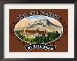 Timberline Lodge - Mt. Hood, Oregon - Oval Spring Design, C.2008 by Lantern Press Limited Edition Pricing Art Print