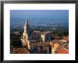Aerial Of Church, Provence, France by Ken Glaser Limited Edition Print