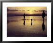 Family With Dog At Sunset, Cape Sebastian, Or by Jim Corwin Limited Edition Print