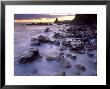 Mediterranean Coastline At Sunset, Spain by Olaf Broders Limited Edition Print