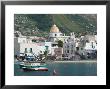 Town View From Fishing Port, Forio, Ischia, Bay Of Naples, Campania, Italy by Walter Bibikow Limited Edition Print