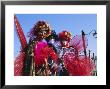 People Wearing Masked Carnival Costumes, Venice Carnival, Venice, Veneto, Italy by Bruno Morandi Limited Edition Print