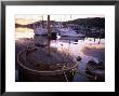 Sundown Over South Harbour, Hamburgsund, Bohuslan, Sweden, Scandinavia, Europe by Kim Hart Limited Edition Print