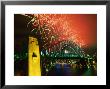 Fireworks Over Sydney Harbour Bridge, New Year's Eve, Sydney, New South Wales, Australia by Oliver Strewe Limited Edition Print