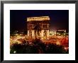 Arc De Triomphe In Place De L'etoile At Night by Eliot Elisofon Limited Edition Print