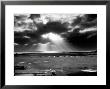Sunset Breaking Over Us Airbase Across East China Sea From Mainland China by Carl Mydans Limited Edition Print