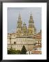 Santiago Cathedral With The Palace Of Raxoi In Foreground, Santiago De Compostela, Spain by R H Productions Limited Edition Print