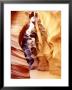 Coloured Rock In Waves Formation In Upper Antelope Canyon, Slot Canyon, Page, Arizona, Usa by Roy Rainford Limited Edition Print