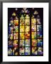 Stained Glass Windows, St. Vitus Cathedral, Prague, Czech Republic, Europe by Nigel Francis Limited Edition Print