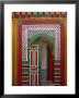 Brightly Painted Door In The Medina, Essaouira, Morocco by Bruno Morandi Limited Edition Print