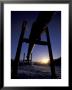 Winter Sunset On The Trans-Alaska Pipeline, Brooks Range, Alaska, Usa by Hugh Rose Limited Edition Print