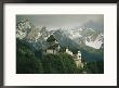 View Of The Restored Vaduz Castle by Walter Meayers Edwards Limited Edition Print