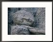 The Head Of A Forty-Four-Foot-Long Granite Statue Of A Reclining Buddha Entering Nirvana by Mattias Klum Limited Edition Print