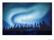 The Aurora Borealis Creates Magnificent Swirls Of Blue Light In The Night Sky by Paul Nicklen Limited Edition Print