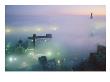 Montevideo, Uruguay, In Predawn Fog by Pablo Corral Vega Limited Edition Print