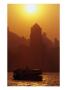 Central Skyline And Harbour Ferry, Hong Kong, China by Lawrence Worcester Limited Edition Print