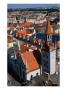Rooftops And Old Town Hall, Munich, Germany by Wayne Walton Limited Edition Print