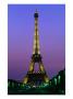 Eiffel Tower At Night Paris, France by John Hay Limited Edition Pricing Art Print