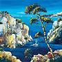 Dans Les Calanques by Roger Keiflin Limited Edition Pricing Art Print