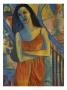 Orange Dress by Hyacinth Manning-Carner Limited Edition Pricing Art Print