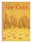 The New Yorker Cover - February 18, 1974 by Robert Weber Limited Edition Print