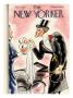 The New Yorker Cover - December 1, 1934 by Leonard Dove Limited Edition Print