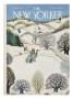 The New Yorker Cover - February 1, 1947 by Edna Eicke Limited Edition Print