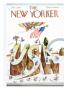 The New Yorker Cover - July 1, 1967 by Saul Steinberg Limited Edition Print