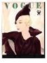 Vogue Cover - September 1933 by Jean Pages Limited Edition Pricing Art Print