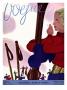 Vogue Cover - December 1933 by Jean Pages Limited Edition Print