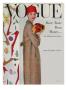 Vogue Cover - February 1956 by Karen Radkai Limited Edition Print