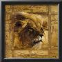 Geometric Lion by Costa Limited Edition Print