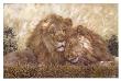 Brothers Of The Serengeti by W. Michael Frye Limited Edition Print