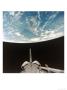 View Of Earth From Space Shuttle by David Bases Limited Edition Pricing Art Print
