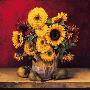 Sunflowers With Pears by Andres Gonzales Limited Edition Print