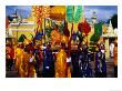 Prince Norodom Sirivudh Being Carried By Palanquin, Phnom Penh, Cambodia by Richard I'anson Limited Edition Print