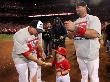 Game 7 - Rangers V Cardinals, St Louis, Mo - October 28: Rafael Furcal And Albert Pujols by Jamie Squire Limited Edition Print